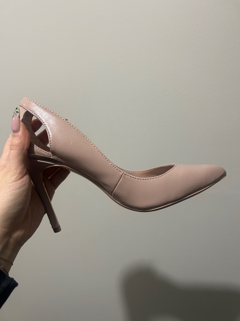 Ted Baker London Blush Pink Pointed Toe Stiletto Pump
